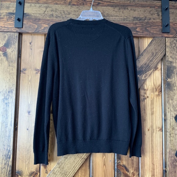Men’s Club Room black sweater - Picture 4 of 4